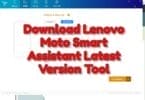 Download lenovo moto smart assistant latest version tool