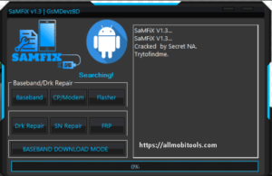 Samfix (sam fix) latest free download tool