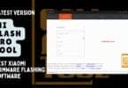 Mi flash pro tool