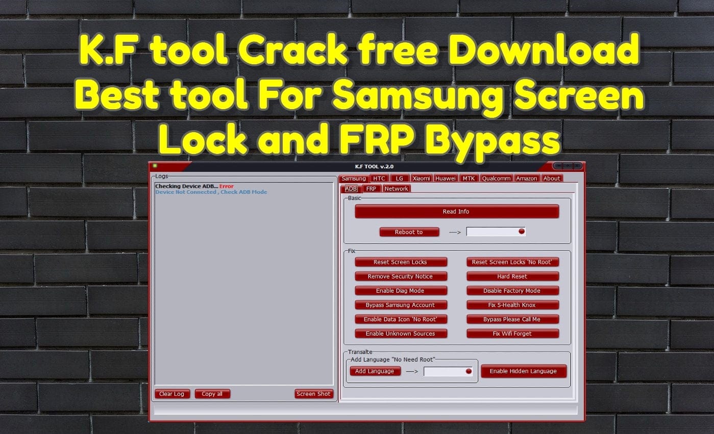 Kf tool v2. 0 full crack latest version free download