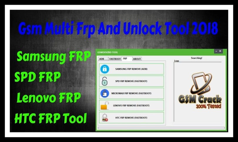 Gsm Multi Frp And Unlock Tool Samsung FRP,SPD FRP, Lenovo FRP,HTC FRP Tool