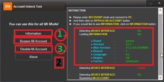 One click mi account bypass tool 3 Mi-account-unlock-tool-information