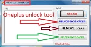 Oneplus Unlock Bootloader, Remove Lock, Relock Bootloader Unlock Tool