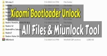 Xiaomi bootloader unlock all files miunlock tool