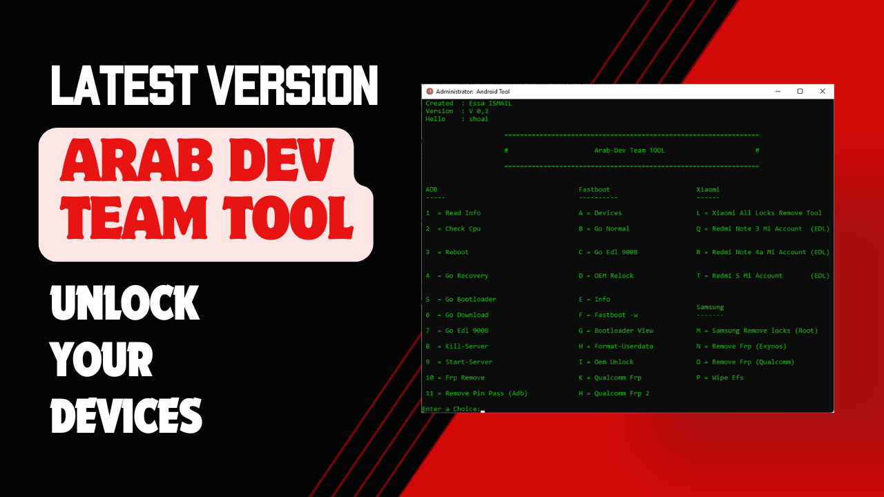 Arab dev team tool v0. 3 unlock your devices