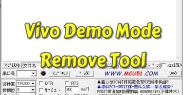 Vivo demo mode remove tool