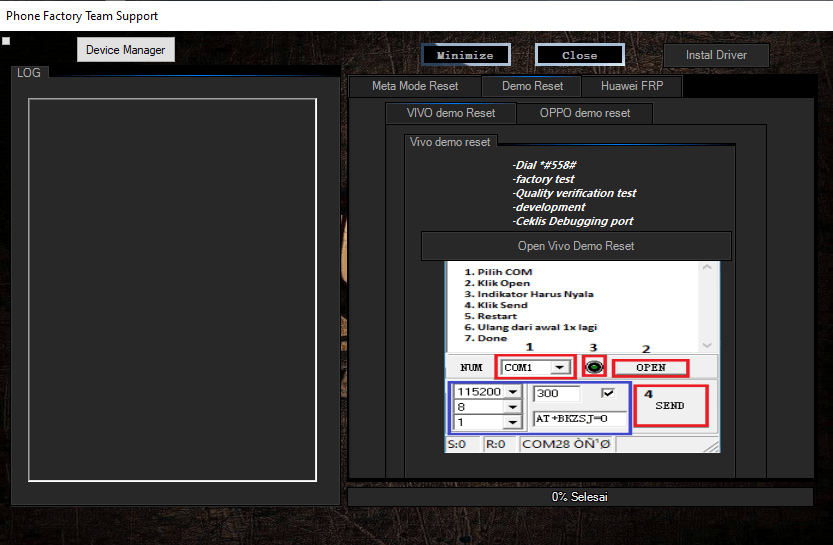 Phone factory team tool Phone factory team tool
