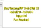 Easy Samsung FRP Tools 2020 V2 Android 10 - Android 11 Supported Free Download