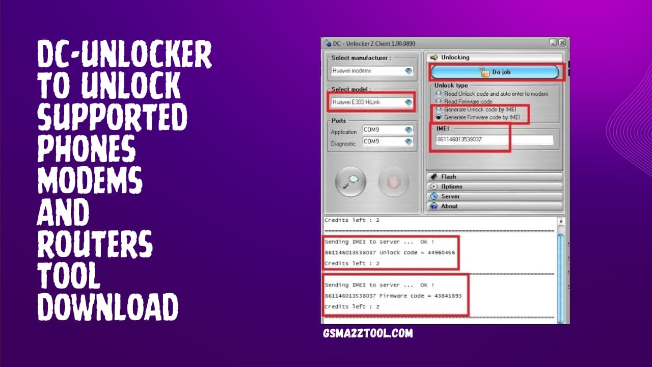 Dc-unlocker to unlock supported phones modems and routers tool download