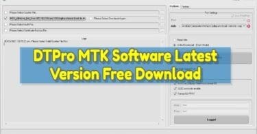 Dtpro mtk software latest version free download