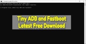 Tiny adb and fastboot v1. 1. 5 latest free download