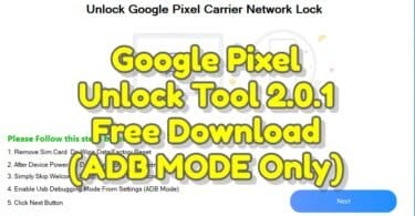 Google pixel unlock tool 2. 0. 1 free download (adb mode only)