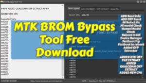 Mtk brom bypass tool free download