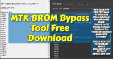 Mtk brom bypass tool free download