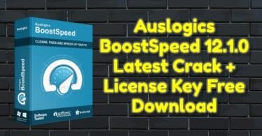 Auslogics boostspeed 12. 1. 0 latest crack + license key free download