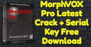 Morphvox pro 5. 0. 20 latest crack + serial key free download