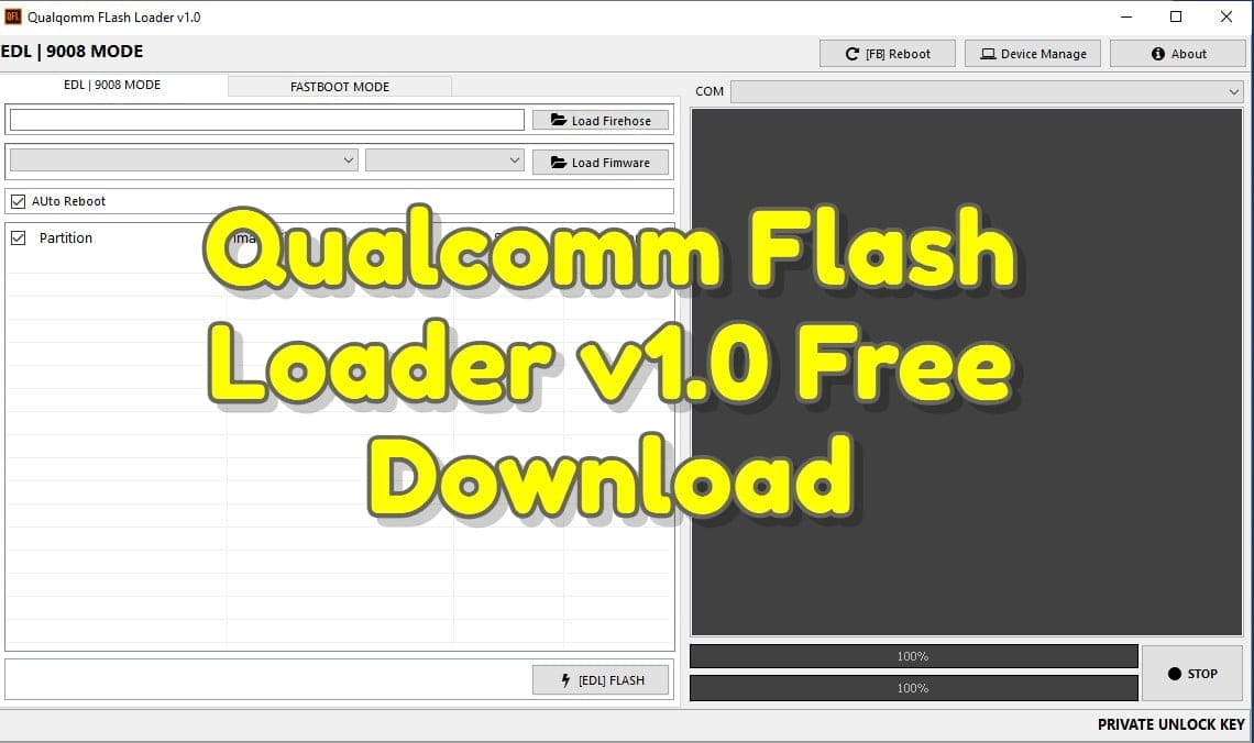 Qualcomm flash loader v1. 0 free download