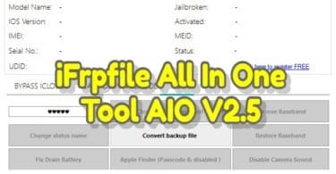 Ifrpfile all in one tool aio v2. 5