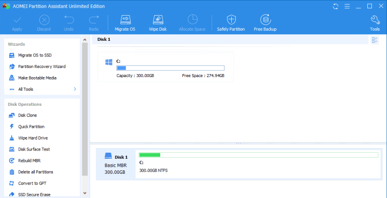 Aomei partition assistant 8. 3 crack 1