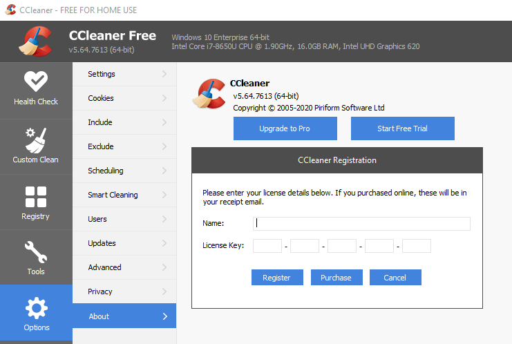 CCleaner Professional 5 Free Download 1