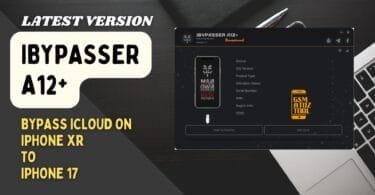 Ibypasser a12 plus tool for icloud bypass on iphone xr to iphone 17