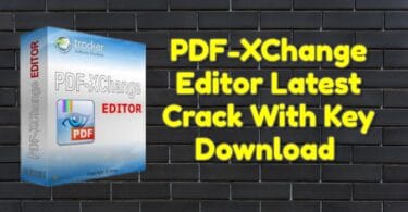 Pdf-xchange editor latest crack 9. 1. 355. 0 with key download
