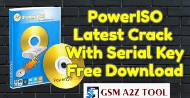 PowerISO Latest Crack 8.0 With Serial Key Free Download