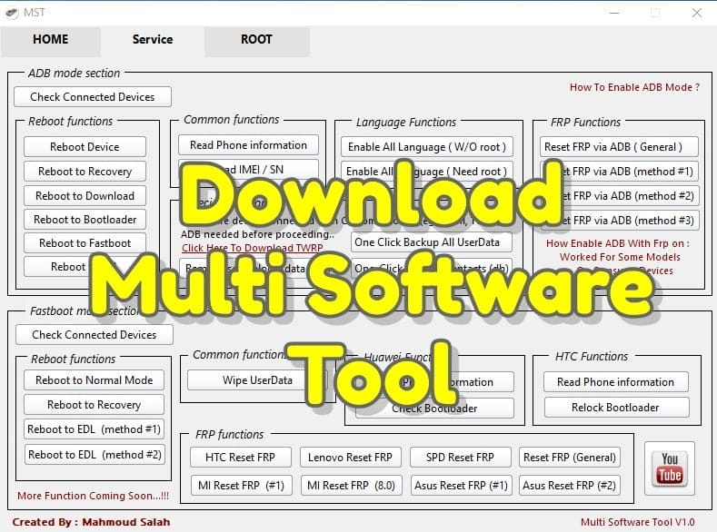 Download multi software tool