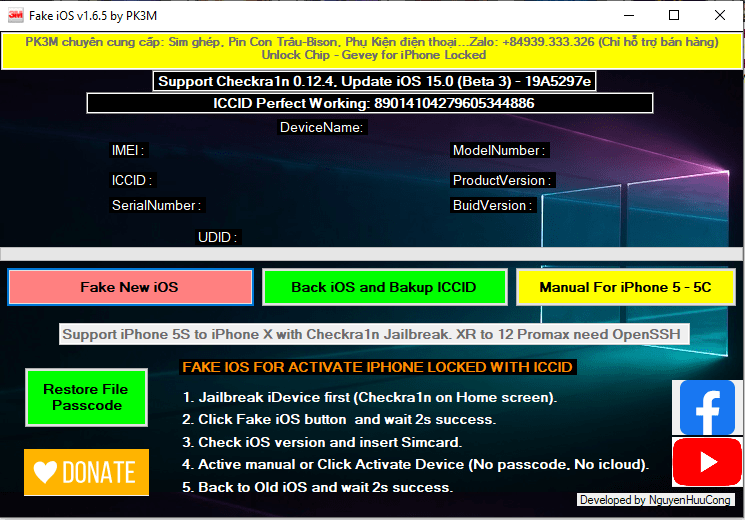 Fake ios tool by pk3m free for all users free download 1 Fake ios tool by pk3m free for all users free download