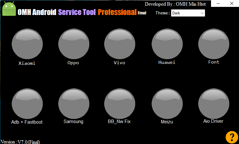 Omh android service tool v7. 0