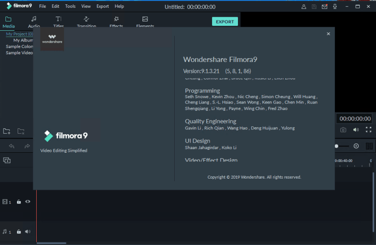 Wondershare Filmora 9.1.3.21 With Crack 1