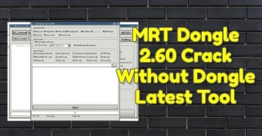 MRT Dongle 2.60 Crack Without Dongle Latest Tool
