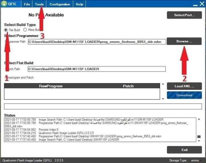 Samsung frp remove qualcomm smartphone with qfil tool 1 Qualcomm frp