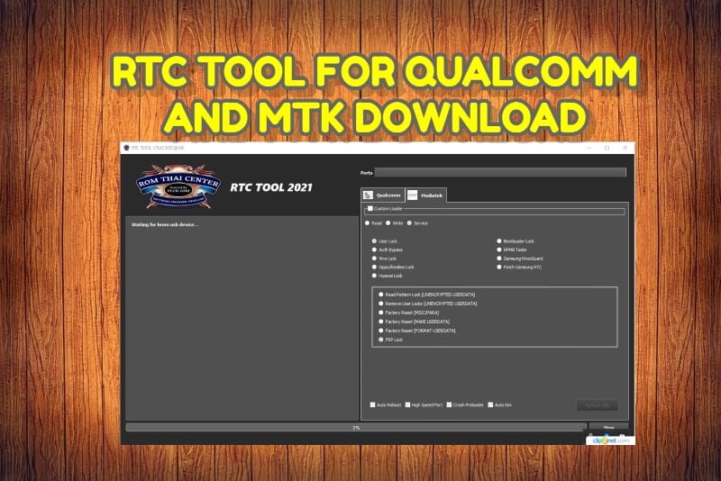 Rtc tool for qualcomm and mtk download