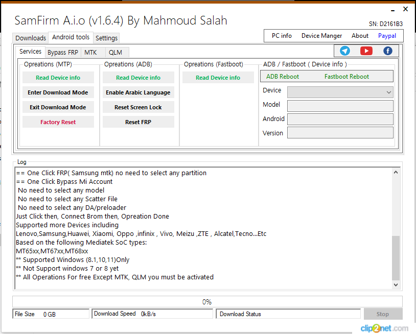 Samfirm tool v1. 6. 4 full version free download