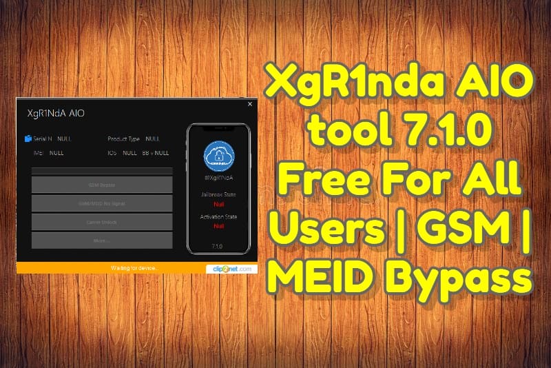 Xgr1nda aio tool 7. 1. 0 free for all users _ gsm _ meid bypass