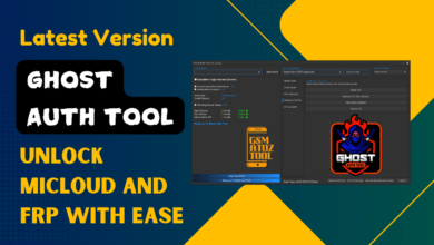 Ghost auth tool flashing and unlocking micloud and frp with ease