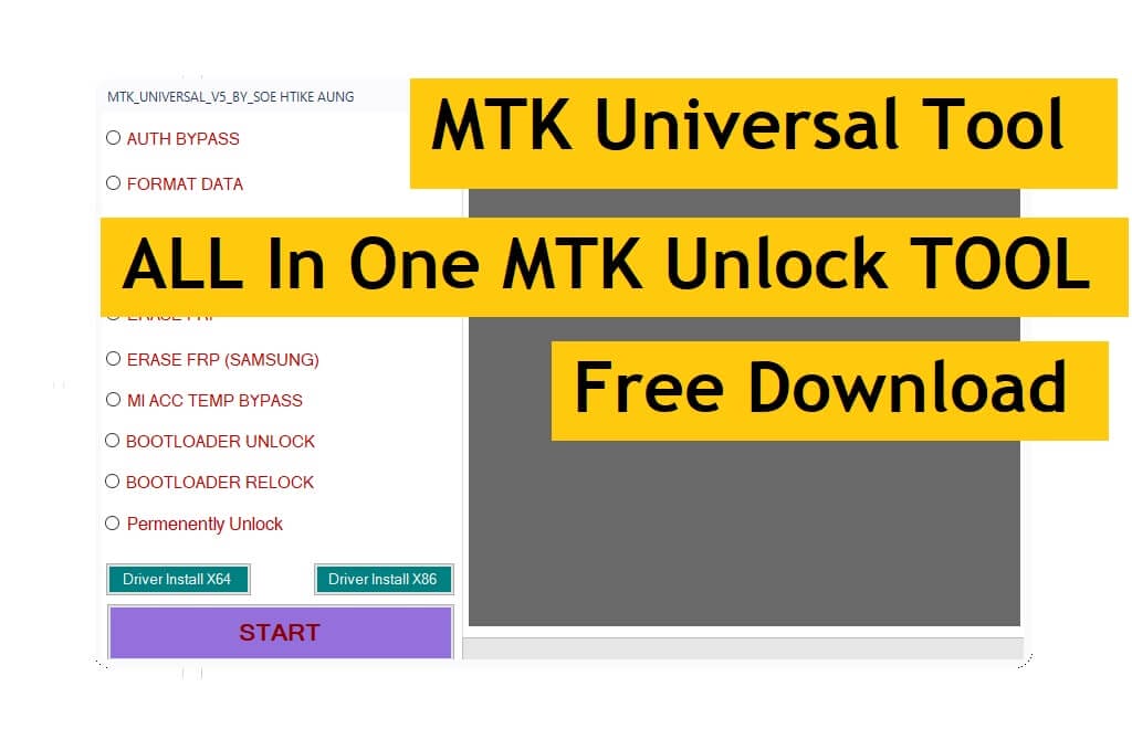 Mtk universal v5 new all in one mediatek frppasswordauth bypass tool