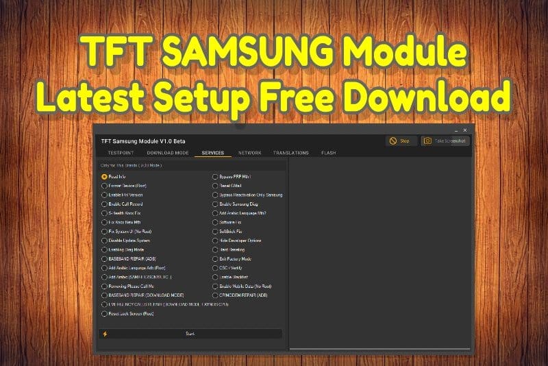 Tft samsung module v1. 0 beta latest setup free download 1 Tft samsung module v1. 0 beta latest setup free download