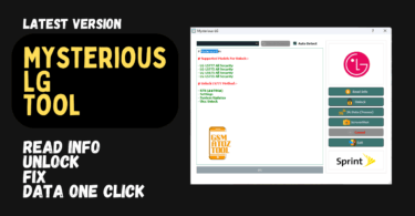 Mysterious-dev lg tool read info unlock fix data yemen auto detect