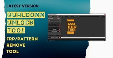 Qualcomm unlock tool frp/pattern remove tool free download