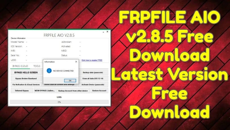 iFrpfile All In One iCloud tool Latest Free Download