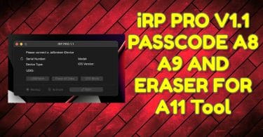 iRP PRO V1.1 PASSCODE A8 A9 AND ERASER FOR A11 Tool