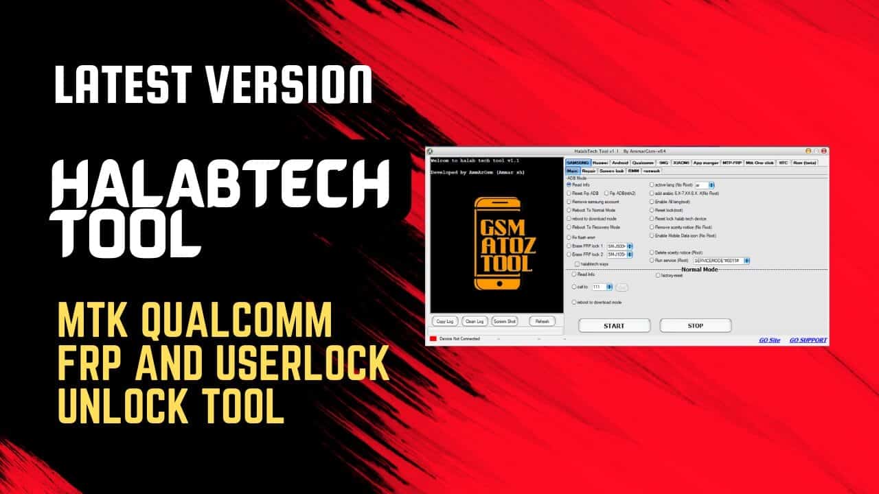 Halabtech tool v1. 1. 6 unlocking and flashing tool for smart phones