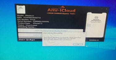 AMR icloud Bypass Tool For Windows Computer Free Download