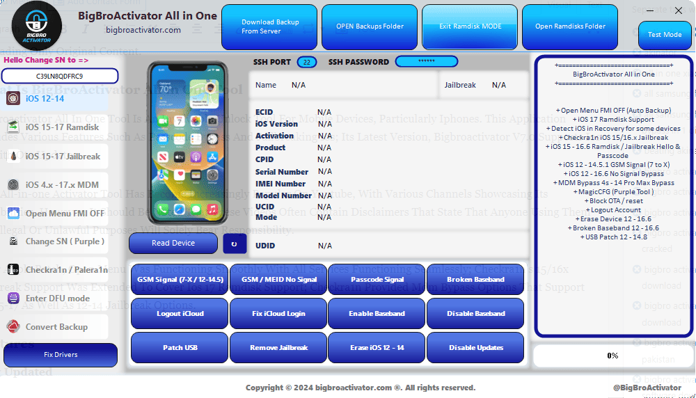 Bigbroactivator auto fmi off tool download