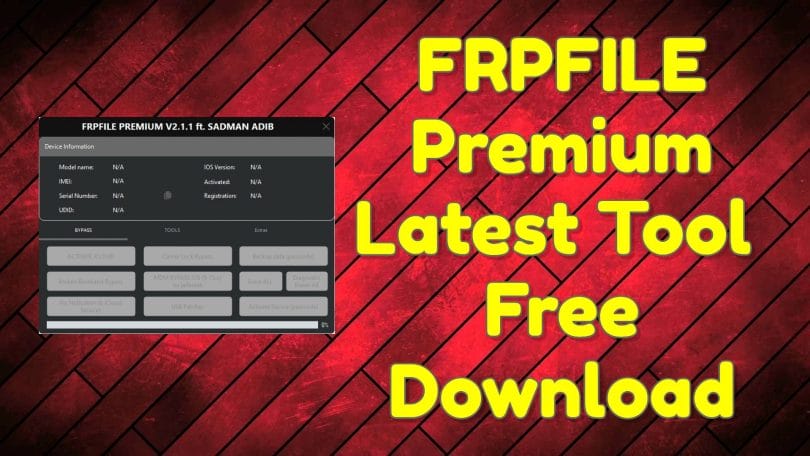 FRPFILE Premium Latest Tool v2.1.1 Free Download