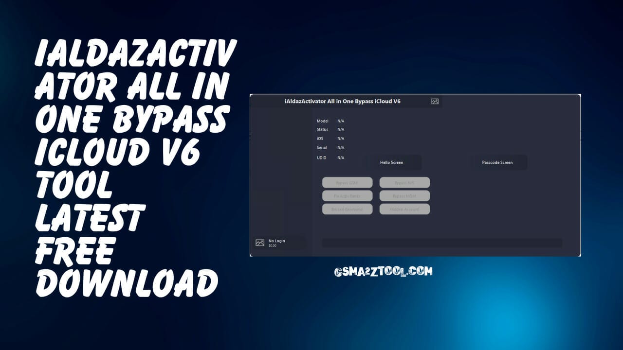 Ialdazactivator all in one bypass icloud tool v6 latest free download