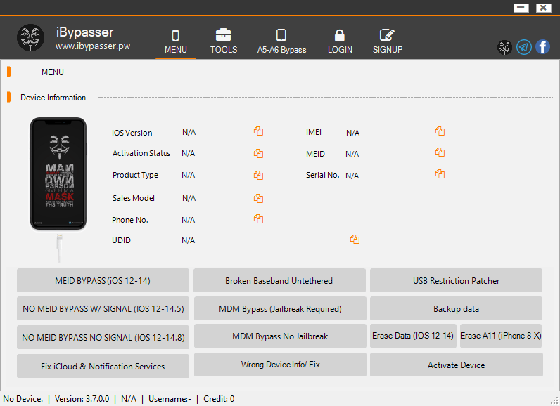 Ibypasser 3. 8 for icloud bypass | fix iservice | a11 erase bootloop fixed tool 3 Ibypasser 3. 7 for icloud bypass | fix iservice | a11 erase bootloop fixed tool