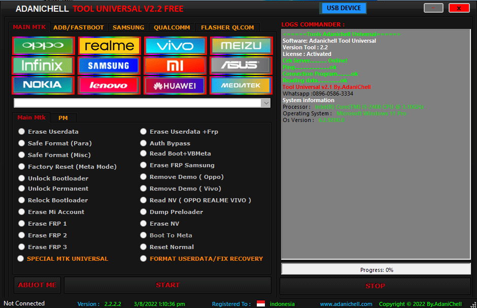Adanichell tool universal v2. 2 free download 5 Adanichell tool universal v2. 2 free download